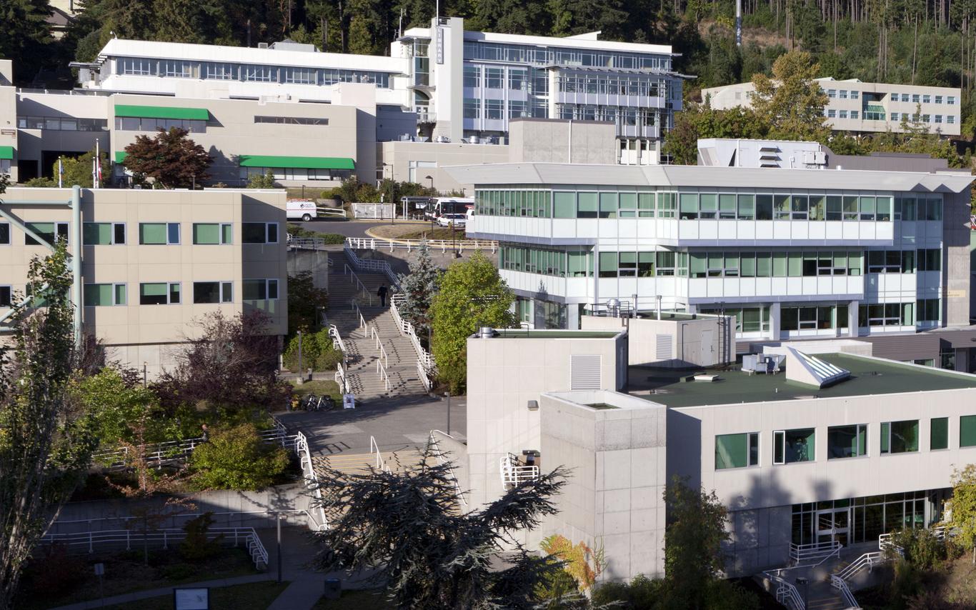VIU Nanaimo Campus Looking West